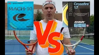 Ashaway Kevlar vs Solinco Mach 10