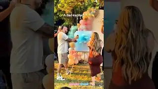 Unique gender reveal #boyorgirl #family #genderrevealideas #babygender #babygenderreveal