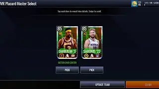 CLAIMING MY 85 OVR PLACARD MASTER WILT CHAMBERLAIN IN NBA LIVE MOBILE S7! #shorts