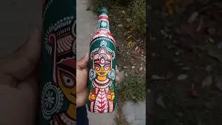 Bottle Art Design|Dot Art On GlassBottleEasy BottlePainting#bottlecraft#bottlepainting#diy