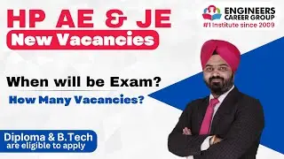 HPPSC AE & JE New Vacancies || HPPSC AE Exam Update || HPPSC JE Exam Update