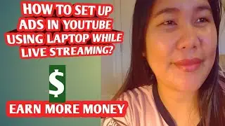 How To set up ADS while Live streaming in YOUTUBE USING LAPTOP STEP BY STEP .