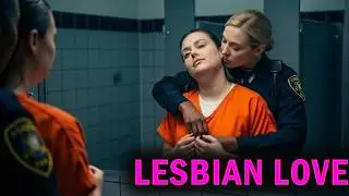 Lesbian love between a female inmate and a female police officer in prison | Lesbian Love