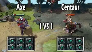 Axe vs Centaur Warruner | x6 Ice of Skida | 1 vs 1 Battle | Who win?