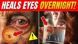 Over 60, Drink THIS Juice Before Bed To REPAIR Your Eyes & Vision During Sleep