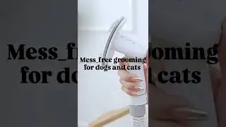 7-in-1 multifunctional pet grooming with built-in vacuum #petmary #petcareprovider