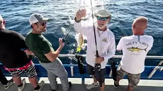 Fishing on the Blue Heron Party Boat; Riviera Florida