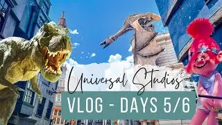 Universal Studios Vlog | Days 5/6 | Velocicoaster Soft Opening and New Universal Store!