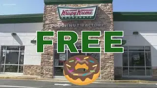Free Krispy Kreme doughnut for anyone who gets their COVID-19 vaccine