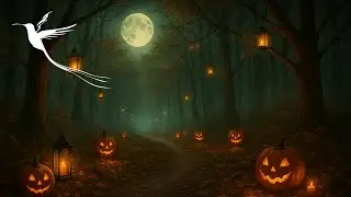 Moonlit Pumpkin Path 🎃 | Cozy Spooky Vibes