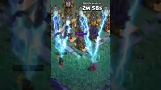 Witch Vs Hidden Tesla #coc #shorts