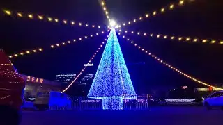 DAMOSA LANANG DAVAO CITY | CHRISTMAS LIGHTS AND CHRISTMAS TREE