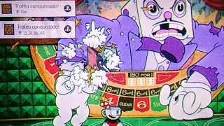 Cuphead - Rei Dado Sem Danos (2 Trof&eacute;us e Uma Bugada) :D