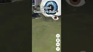OMG! Found Giant Eye ball 👁on Google Earth #shorts #googleearth
