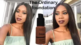 The Ordinary Foundation For Dark Skin |Worth the hype?| Die Beste Foundation |