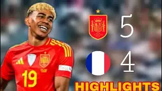 Spain vs France 5 - 4 goals & highlights| UEFA Nations League 2025
