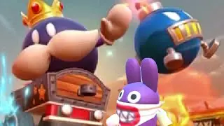 Nabbit vs Mega King Bob-omb in Mario Kart Tour (Final Boss Race)