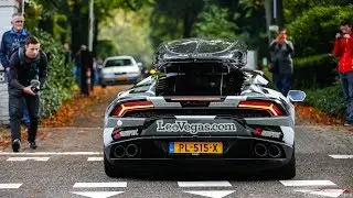 Jon Olsson's 800HP Lamborghini Huracan w/ Akrapovic Exhaust - LOUD Revs & Accelerations !