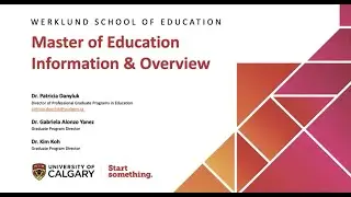 Master of Education (MEd) Information & Overview