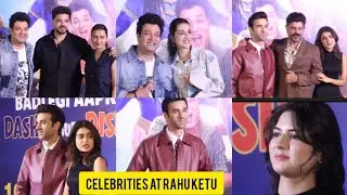 Rahu Ketu Movie Screening Kriti Sanon Tejasswi Prakash Karan Kundra Varun Shalini Pulkit Samrat ❤️😍