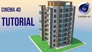 Cinema 4d Tutorial 3d Building Design