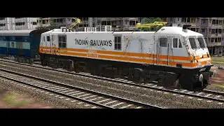 Duronto Express WAP-7HS The FASTEST Train in India - MOBILE TRAIN GAME #railwaysimulatorindia
