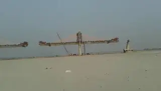 Extradosed bridge ballia u.p