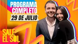 Nodal y Ángela Aguilar comparten IMÁGENES EXCLUSIVAS de su boda |  Sale el Sol | Completo 29/07/2024
