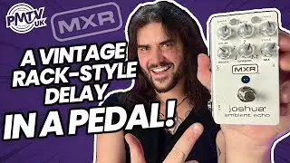MXR Joshua Ambient Echo! &mdash; рэковый дилей старой школы в удобном для педалборда корпусе!