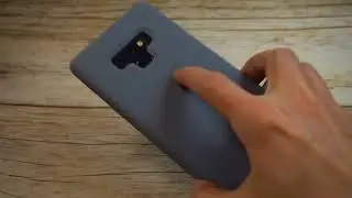 Official Samsung Silicone Case Blue For Note 9 Unboxing and Review
