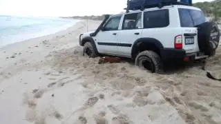 4WDing at Lancelin sand dunes GoPro Hero 3 Black