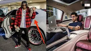 Rappers Cars Vs Youtubers Cars | Last Car Price R's 80789.......?