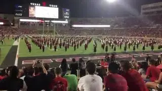 Texas Tech Goin' Band from Raiderland Halftime Show - 9/3/16