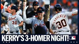Kerry Carpenter slugs THREE home runs! 😳
