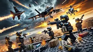 LEGO Special Forces Battle Aircraft Attack