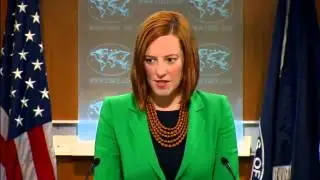 Psaki blames 'separatists' for Mariupol violence. 09 May 2014