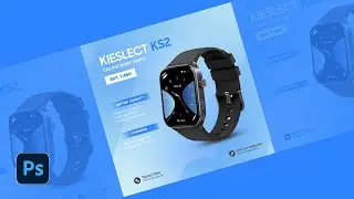 Ecommerce Product Banner or Social Media Post Design in Photoshop