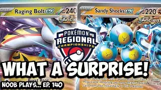 Noob Plays...  Raging Bolt ex - TORONTO REGIONAL 2ND PLACE! | Pok&eacute;mon TCG Live