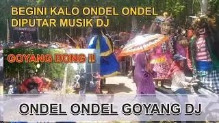 HAHA !! ONDEL ONDEL LUCU GOYANG DJ DI DESA KAMAL ARJASA