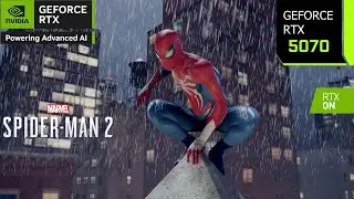 Marvel's Spider-Man 2 PC | RTX 5070 4K, 1440p, 1080p DLSS 4 Multi Frame Generation | i7 14700F