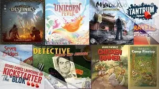 Upcoming Board Games Kickstarter September 2019 (2nd half)