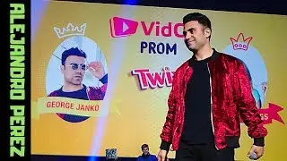 George Janko & Chelsea Briggs Host Twix Prom 2018 at VidCon