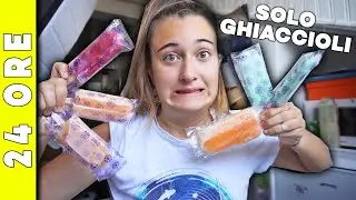 MANGIO PER 24 ORE SOLO GHIACCIOLI
