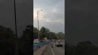 Vlog 157 :- Bharat Talkies Bridge Near Bhopal Railway Station🌉🚉😍 #bhopalstation #minivlog #shorts