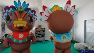 Walking Inflatables Suit Direction How To Decorate Visual Feast Stage Decoration