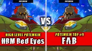 GGST | HRM Red Eyes (Potemkin) VS FAB (Potemkin) | Guilty Gear Strive High level gameplay