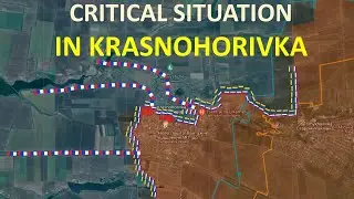 Russian Breakthrough In Novoselivka Persha l Critical Situation In Krasnohorivka