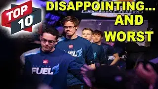 Top 10 Worst And Disappointing Players Of Season 1 Overwatch League!