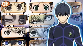 [Blue Lock Quiz] QUANTOS PERSONAGENS DE BLUE LOCK VC CONSEGUE ADIVINHAR PELO OLHAR ? 👀