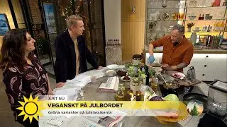 Veganskt och gr&ouml;nt julbord - Nyheterna (TV4)